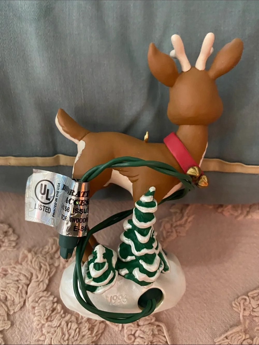 Hallmark Rudolph Red-Nosed Reindeer Ornament - Brown & Red